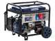 BullMach AMBRA 13800 E-3 - Generatore di corrente carrellato a benzina con AVR 10 kW - Continua 9 kW Trifase