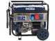 BullMach AMBRA 13800 E-3 - Generatore di corrente carrellato a benzina con AVR 10 kW - Continua 9 kW Trifase + ATS
