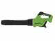 Greenworks GD40AB - Soffiatore assiale a batteria - SENZA BATTERIA E CARICABATTERIE