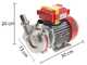 Rover Novax 30-M - Pompa elettrica da travaso in lega antiossidante - Monofase - 230V