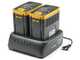 Stiga Twinclip 950e V Kit - Tagliaerba semovente a batteria - 2x48V/7,5 Ah - Taglio 48 cm