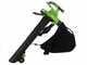 Greenworks GD40BVII - Soffiatore aspiratore a batteria 40V 4Ah