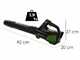 Greenworks GD48AB - Soffiatore a batteria assiale - 48V 4Ah