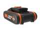 Worx WG264E - Tagliasiepi a batteria 20V/2Ah - Lama da 56 cm