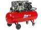 FIAC AB 150/348 - Compressore aria elettrico monofase a cinghia - Motore 3 HP - 150 lt
