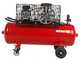 FIAC AB 150/348 - Compressore aria elettrico monofase a cinghia - Motore 3 HP - 150 lt