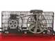 FIAC AB 150/348 - Compressore aria elettrico trifase a cinghia - Motore 3 HP - 150 lt