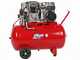FIAC AB 100/268 - Compressore aria elettrico monofase a cinghia - Motore 2 HP - 100 lt