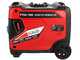GeoTech Pro PTGA 7500 - Generatore di corrente ad inverter silenziato carrellato 5,8 kW - Continua 5,5 kW Monofase