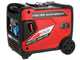GeoTech Pro PTGA 7500 - Generatore di corrente ad inverter silenziato carrellato 5,8 kW - Continua 5,5 kW Monofase