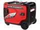 GeoTech Pro PTGA 7500 - Generatore di corrente ad inverter silenziato carrellato 5,8 kW - Continua 5,5 kW Monofase