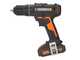 Worx WX370 - Trapano avvitatore a percussione a batteria - 20V/2Ah