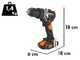 Worx Nitro WX352 - Trapano avvitatore a percussione a batteria - 20V/2Ah