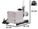 Torchio Pasta Reber 9040N INOX - Motore elettrico ad induzione professionale 450W