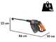 Worx Nitro HydroShot WG633E.9 - Pistola idropulitrice a batteria - 20V - SENZA BATTERIA E CARICABATTERIA