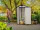 Keter Manor beige - Casetta porta attrezzi da giardino - 129x103x196 cm