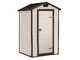 Keter Manor beige - Casetta porta attrezzi da giardino - 129x103x196 cm