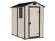 Keter Manor beige - Casetta da giardino - Con finestra laterale - 130x192x198 cm