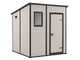Keter Manor Pent - Casetta da giardino - Con finestra frontale - 183.5x185x200 cm