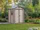 Keter Manor beige - Casetta da giardino - Con finestra laterale - 185x152x226 cm