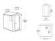 Keter Manor grigio - Casetta da giardino - Con finestra laterale - 130x192x198 cm