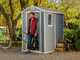 Keter Manor grigio - Casetta da giardino - Con finestra laterale - 130x192x198 cm