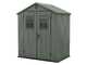 Keter Darwin verde - Casetta da giardino - Con finestre frontali - 190x122x221 cm