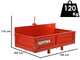 Francini P 150 - Cassone transporter per trattore - Ribaltabile - 3 sponde apribili