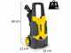 Lavor Dive Plus 135 - Idropulitrice ad acqua fredda + Lavapavimenti e Idrospazzola - Max 135 bar - 390 l/h