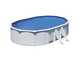 Gre Fidji Ovale 610x375x120cm - Piscina fuori terra in acciaio