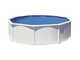 Gre Fidji Rotonda &Oslash;460 x 120 cm - Piscina fuori terra in acciaio