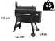 Traeger Pro 780 Black - Barbecue a pellet