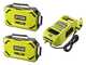 RYOBI RY72TMX107-210 - Trattorino tagliaerba a batteria - 72V / 2x10Ah