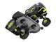 RYOBI RY72TMX107-210 - Trattorino tagliaerba a batteria - 72V / 2x10Ah