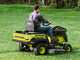 RYOBI RY72TMX117-310 - Trattorino tagliaerba a batteria - 72V / 3x10Ah