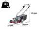 AL-KO 3.82 Li Easy - Tagliaerba a batteria - Taglio 38 cm - 2x 18V/4,0Ah