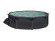 Gre Kea Rotonda &Oslash;460 x 120 cm - Piscina fuori terra in acciaio