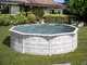 Gre Finlandia Rotonda &Oslash;300 x 120 cm - Piscina fuori terra in acciaio