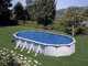 Gre Atlantis Ovale 915x470x132cm - Piscina fuori terra in acciaio