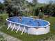 Gre Atlantis Ovale 915x470x132cm - Piscina fuori terra in acciaio