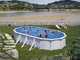 Gre Atlantis Ovale 800x470x132cm - Piscina fuori terra in acciaio