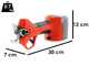 Stocker Magma E-35TP - Forbice elettrica da potatura su asta - 21.6V - 160/240 cm - SENZA BATTERIA