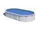 Gre Haiti Ovale 800x470x132cm - Piscina fuori terra - Traverse interrate