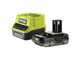 Ryobi RPI18-0 - Compressore a batteria portatile - 18V - 2Ah