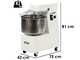 Impastatrice a spirale Mixer 3000 S - Da 24 Kg 1 velocit&agrave;