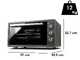 Girmi FE45 - Forno Elettrico Ventilato 45LT 1400W