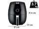 DCG FR3505N - Friggitrice ad aria 5.2L