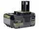 Ryobi RC18120-242X - Batterie al litio 18V 2Ah/4Ah + caricabatterie