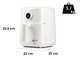 Girmi FG86 Ecofrit Easy - Friggitrice ad aria digitale 5L