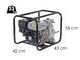 BullMach NERINA 50 - Motopompa a scoppio acque sporche - Raccordi 50 mm